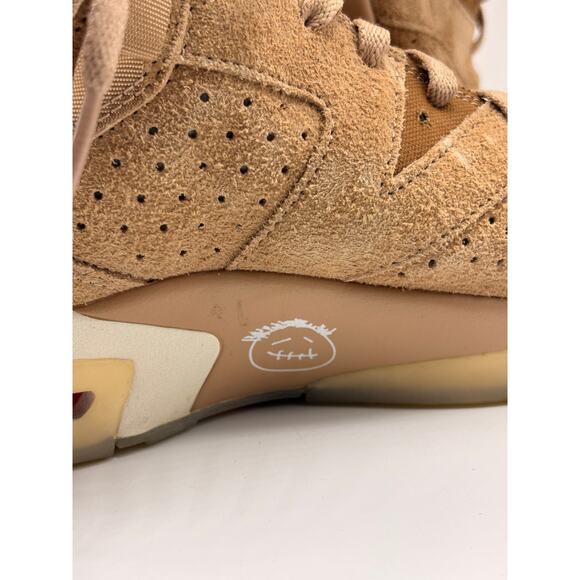 TRAVIS SCOTT x AIR JORDAN 6 Retro British Khaki DH0690-200 Sz 12 main image 14